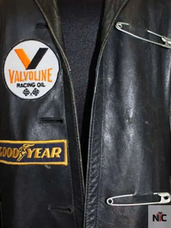 Angelina Jolie Gone in 60 Seconds Black Leather Coat