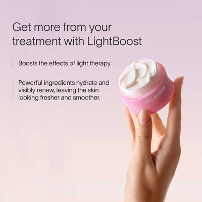Neck & Chest LED Mask w/ LightBoost Cream Kit