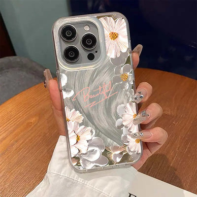 Pink Flower Cover Phone Case