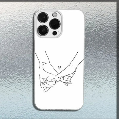 Mom Daughter Son Dad Hold Hands Phone Case