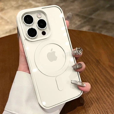 New Pink Transparent Acrylic Phone Case