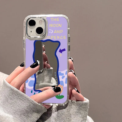 Fashion Letter Mirror Phone Case
