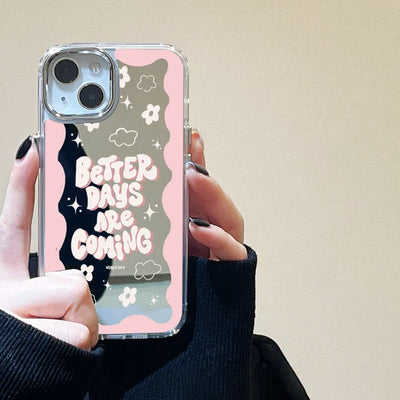 Moon Light Clouds Stars Mirror Phone Case