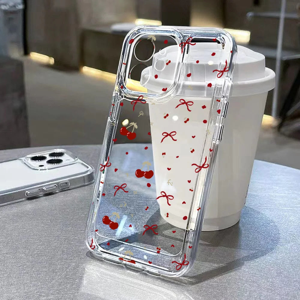 Tulip Silicone Cover Soft Fundas Phone Case