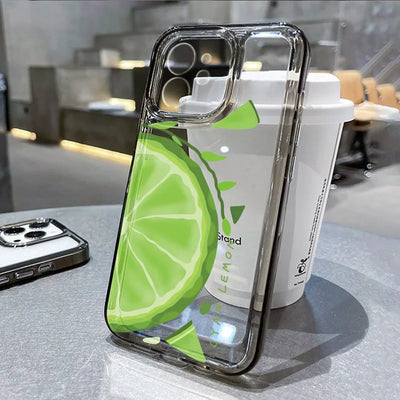 Simple Letter Cover Soft Silicone Phone Case