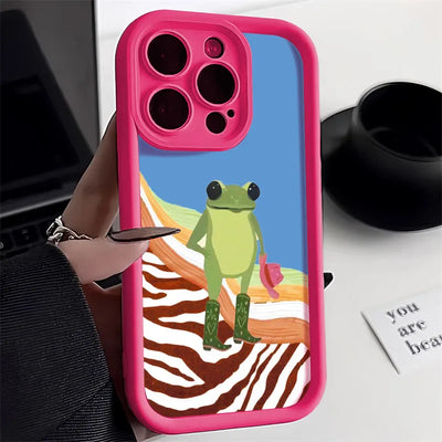 Cartoon Cute Frog Phone Case