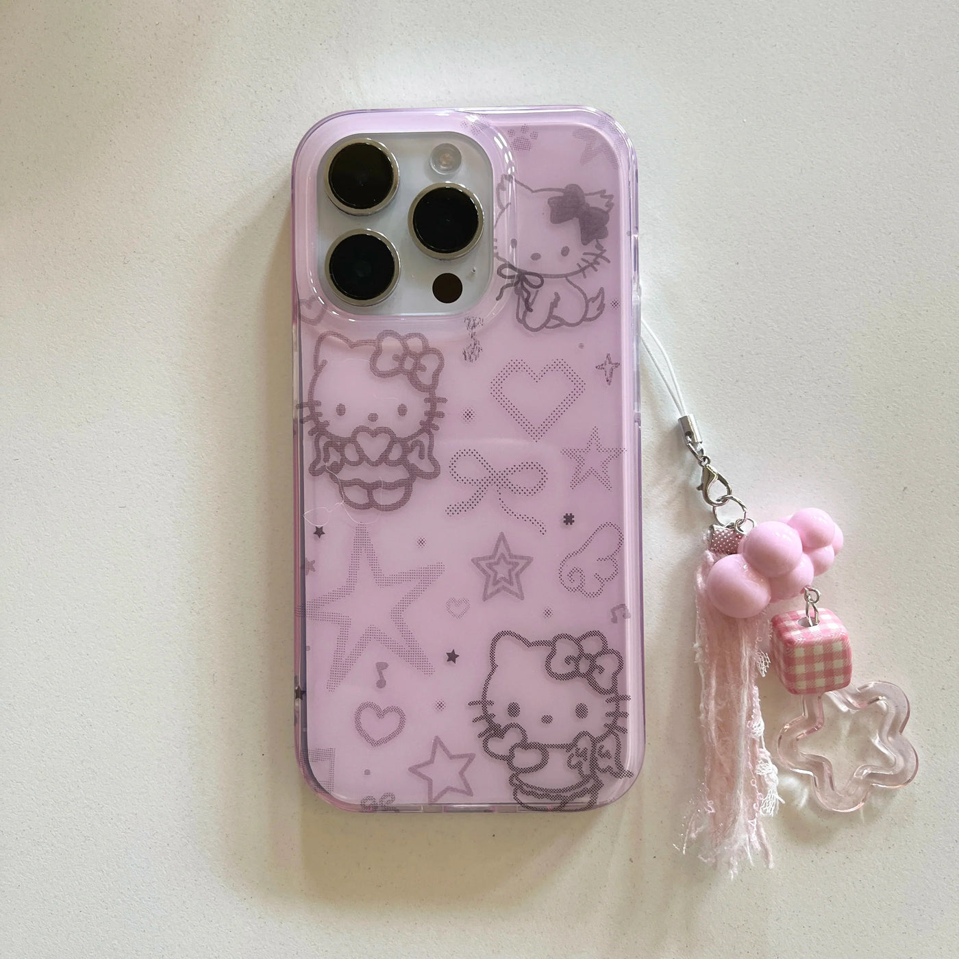 Hello Kitty With Luxury Imitation Diamonds Phone Case