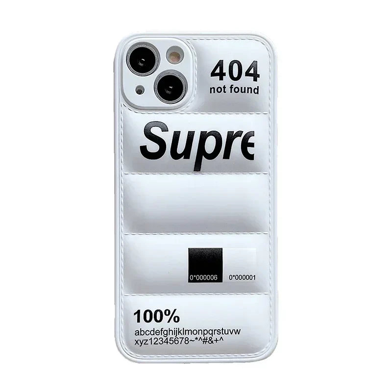 Luxury Fashion Down Jacket Phone Case