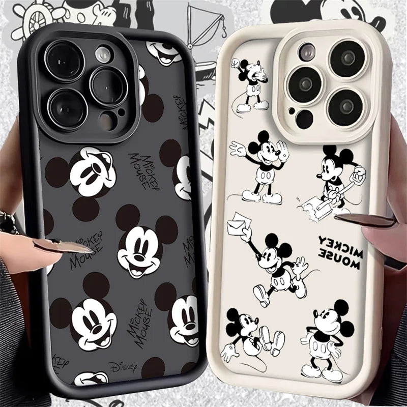 Fashion Cute Full screen Mickey Head Pattern Phone Case