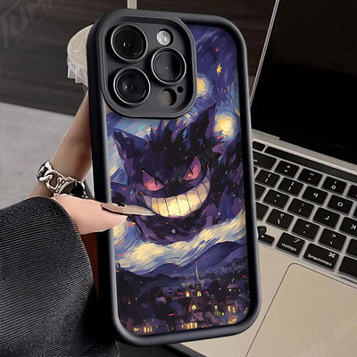Oil Painting Pokemon Phone Case