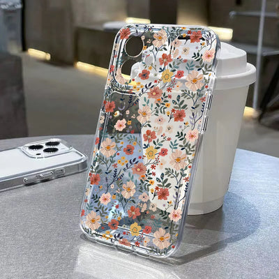 Grass Soft Liquid Silicone Shockproof Cover Phone Case