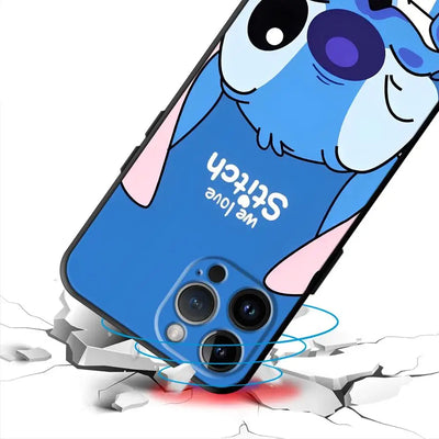 Disney We Love Stitch Soft Cover Phone Case