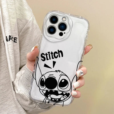 Funny Disney Stitch Cartoon Phone Case