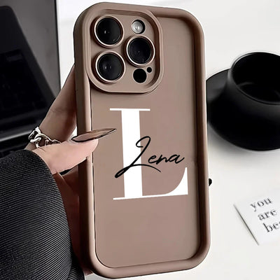 Custom Silicone Personalised Customized Name Cover Phone Case