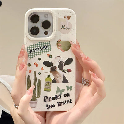 Cartoon Animals Soft Cover Cute Frog Phone Case