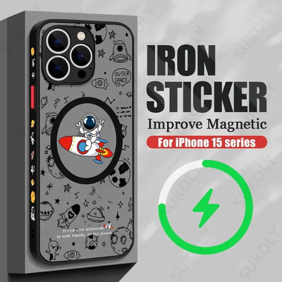 Magnetic Space Astronaut Phone Case