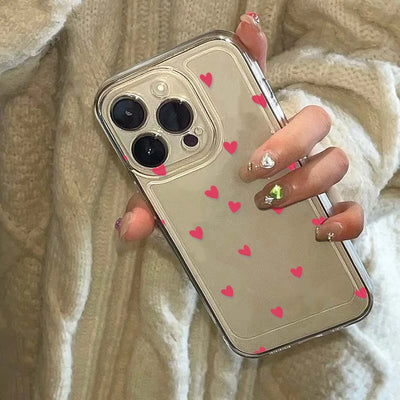 Cute Cartoon Love Heart Phone Case