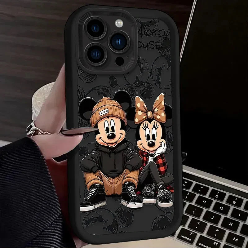 Fashion Disney Mickey Minnie Phone Case