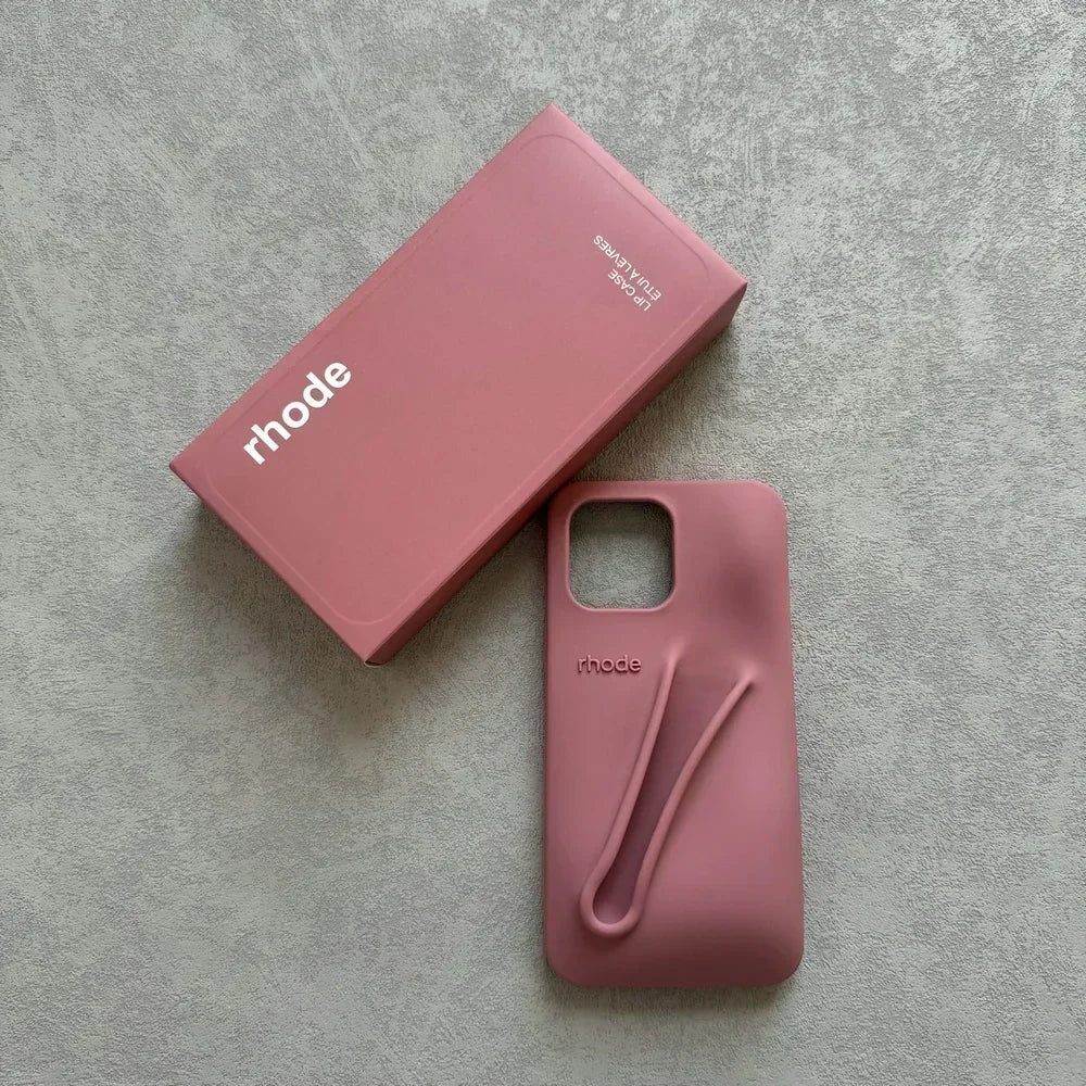 Rhode Luxury Lipstick Silicone Phone Case