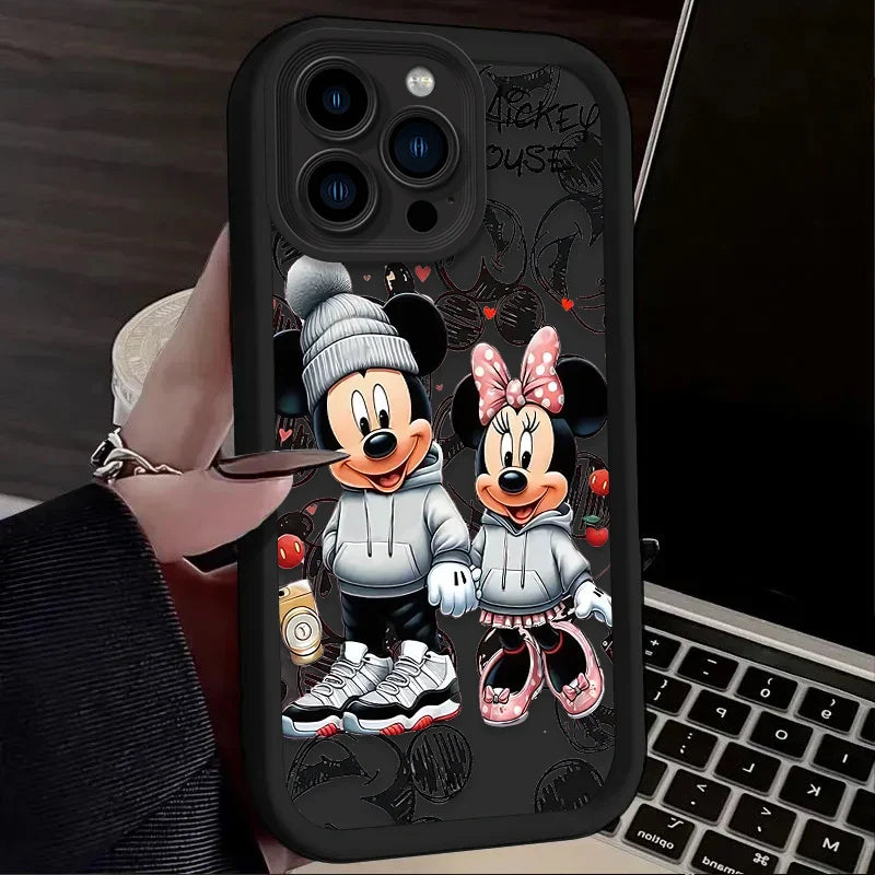 Fashion Disney Mickey Minnie Phone Case