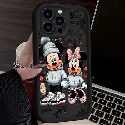 Fashion Disney Mickey Minnie Phone Case