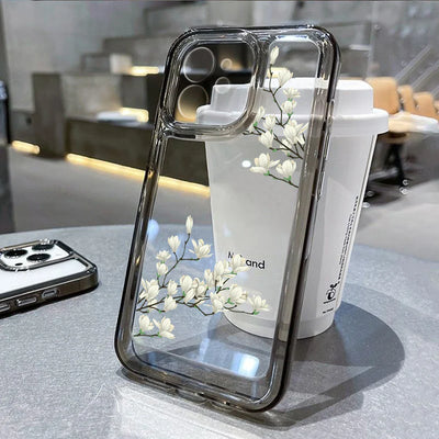 Love Heart Clear Shockproof Cover Phone Case