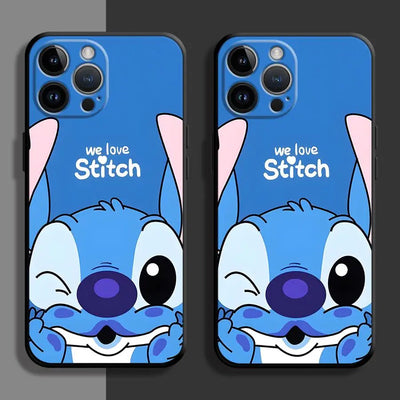 Disney We Love Stitch Soft Cover Phone Case