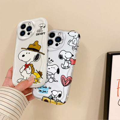 Fashion Snoopy Cute Cartoon Shockproof  Phone Case