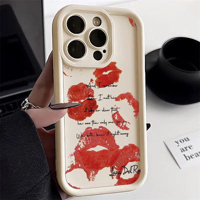 Cute Pink Bowknot Soft Silicone Phone Case