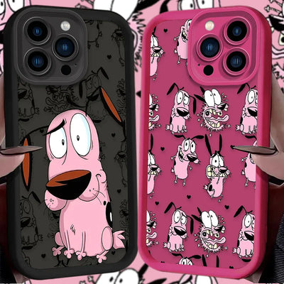 Courages Cowardly Dog Phone Case