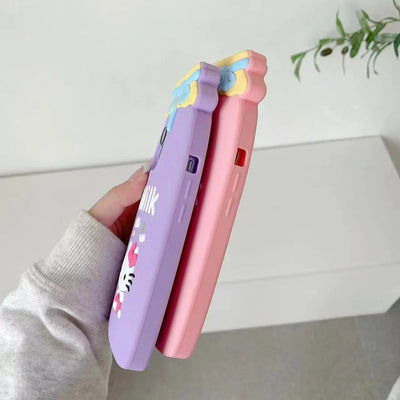 Cute Hello Kitty Milk Bottle Soft Silicone Phone Case