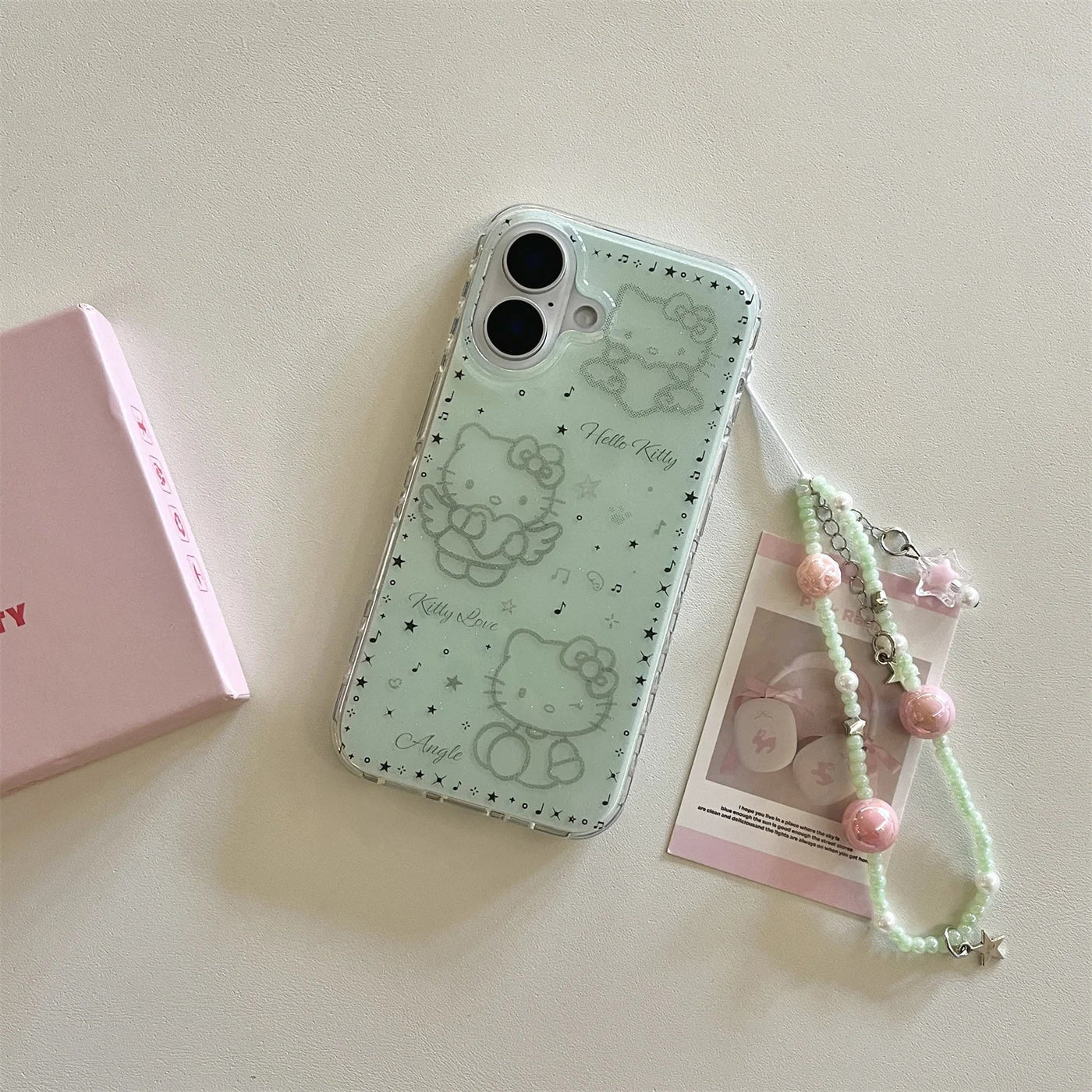 Hello Kitty With Luxury Imitation Diamonds Phone Case