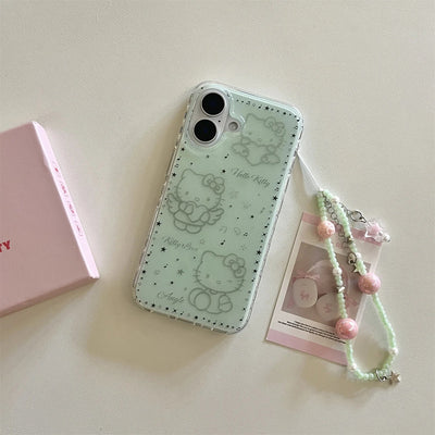 Hello Kitty With Luxury Imitation Diamonds Phone Case