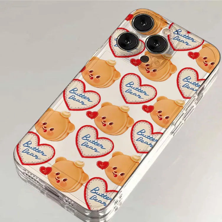 Cartoon Butter Bear Phone Case