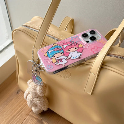 New Cute Cartoon Twin Stars Phone Case