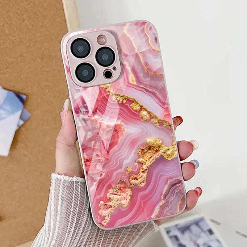 Glass Marble Pattern Phone Case
