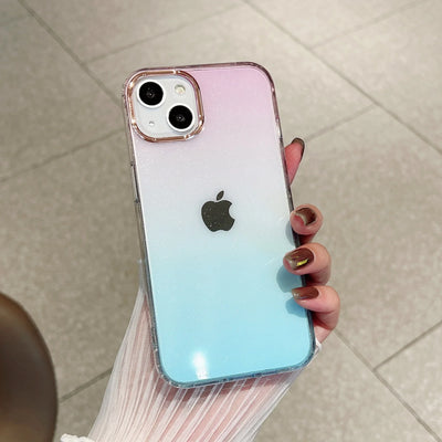 High End Starry Sky Gradient Glitter Phone Case