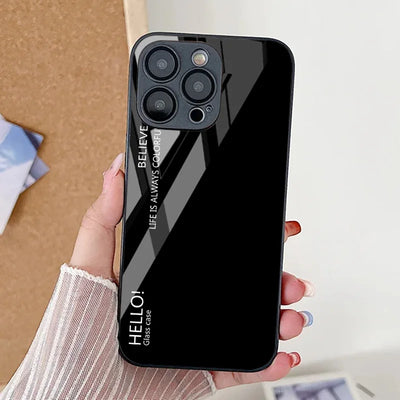 Tempered Glass Phone Case