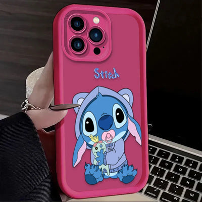 Disney Interesting Stitch Silicone Soft Phone Case