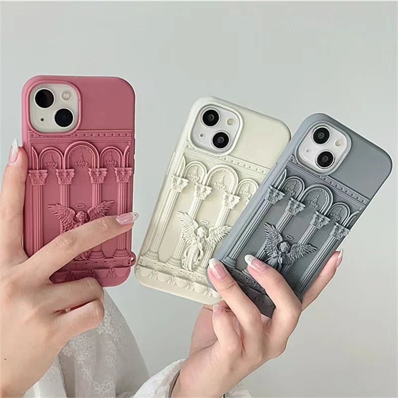 Literature Trendy Shockproof Soft Silicone Phone Case