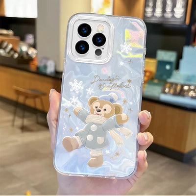 Hot Disney StellaLou LinaBell Cartoon Gradient Phone Case