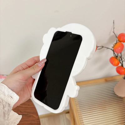 Kawaii 3D Cartoon Hello Kitty Soft Silicone Phone Case