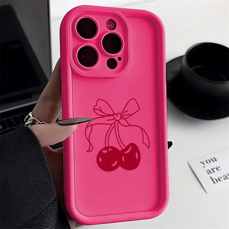 Cute Red Cherry Phone Case