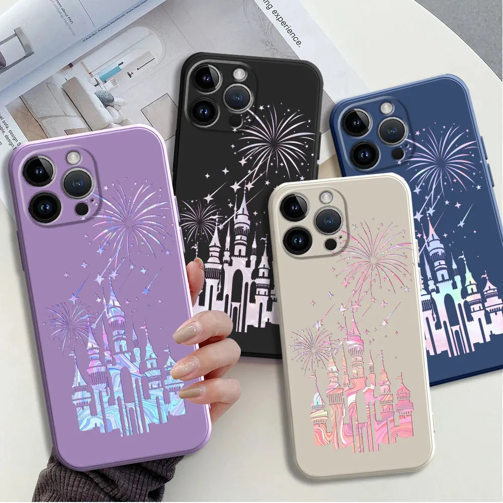 Disney Fireworks Castle Fashion Phone Case