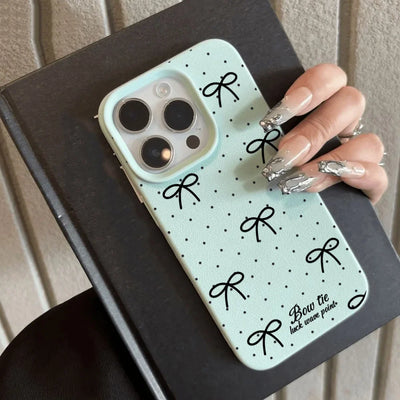 Korean Ins Cute Polka Dot Phone Case