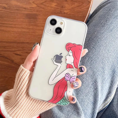 Creative Cartoon Beauty Disney Princess Phone Case