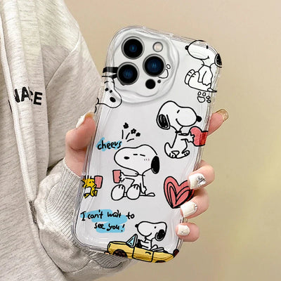 Fashion Snoopy Cute Cartoon Shockproof  Phone Case