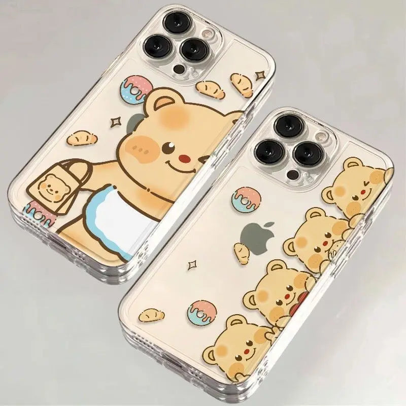 Cartoon Butter Bear Phone Case