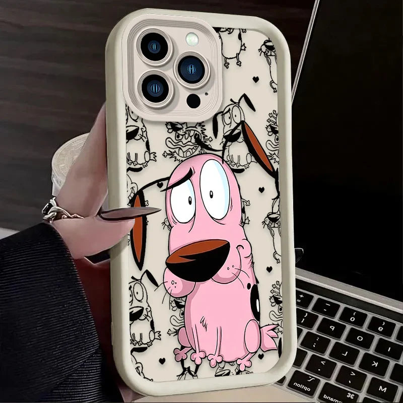 Courages Cowardly Dog Phone Case