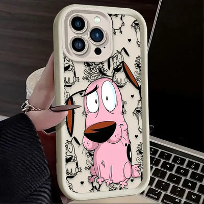 Courages Cowardly Dog Phone Case